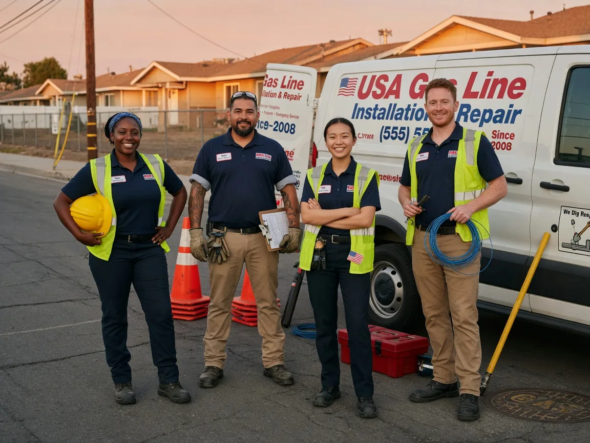 Gas Line Installation company in Inchelium, WA